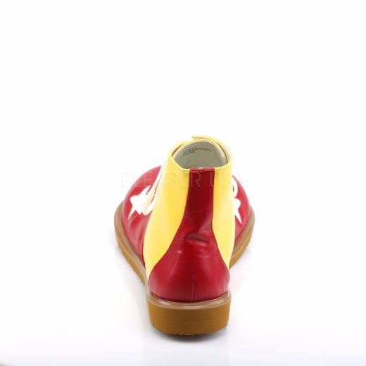 Product image of Funtasma Clown-02 Yellow-Red Pu Ankle Boot