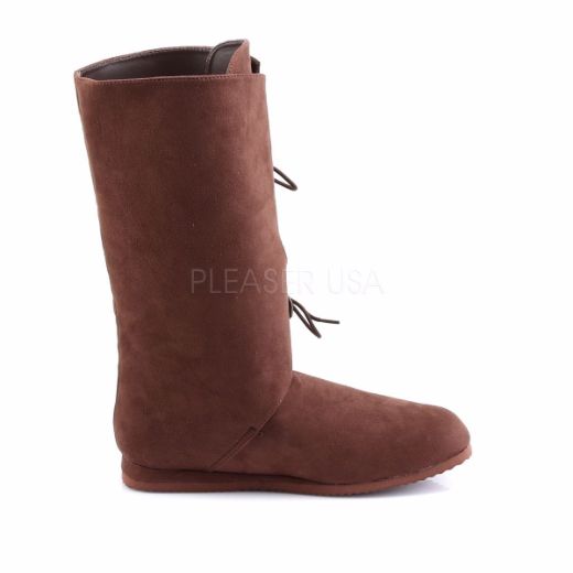 Product image of Funtasma Renaissance-100 Brown Microfiber Ankle Boot