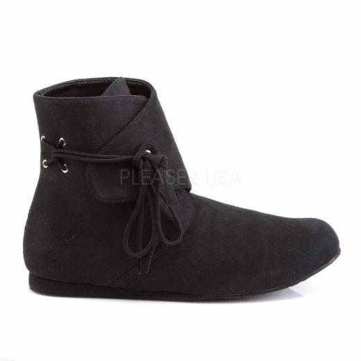 Product image of Funtasma Renaissance-50 Black Microfiber Ankle Boot
