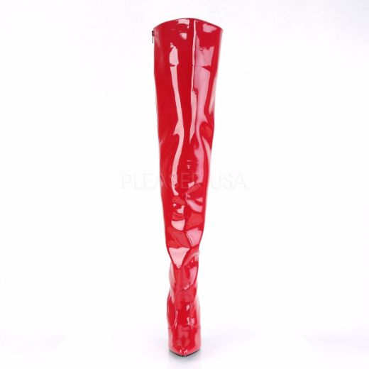Product image of Pleaser Seduce-3010 Red Patent, 5 inch (12.7 cm) Heel Thigh High Boot