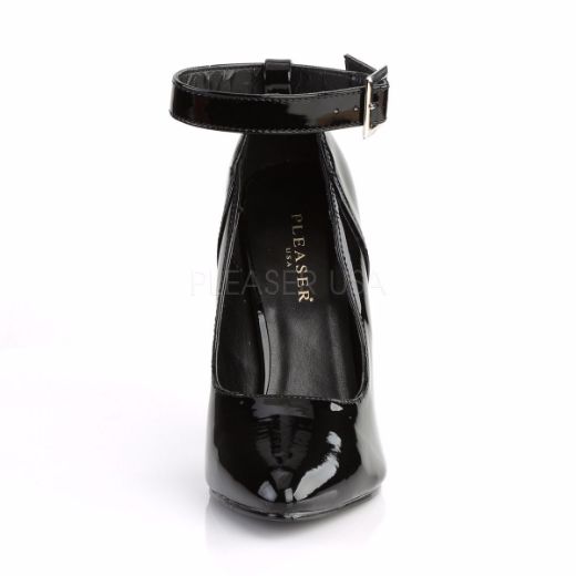 Product image of Pleaser Seduce-431 Black Patent, 5 inch (12.7 cm) Heel Court Pump Shoes