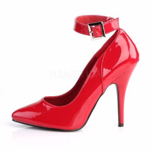 Product image of Pleaser Seduce-431 Red Patent, 5 inch (12.7 cm) Heel Court Pump Shoes