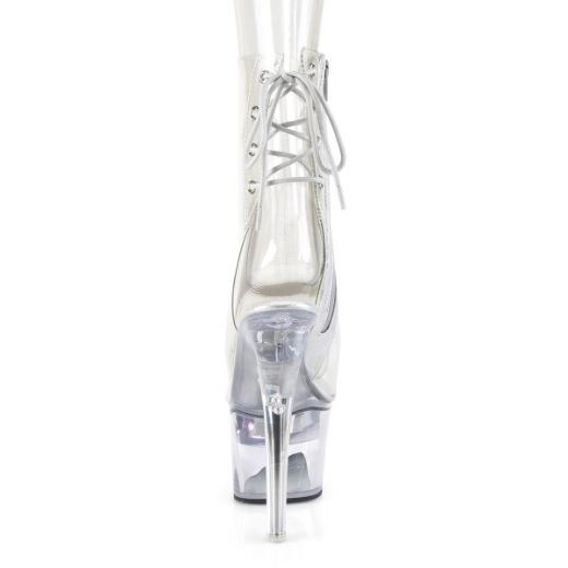 Product image of Pleaser Flashdance-1018C-7 Clear/Clear, 7 inch (17.8 cm) Heel, 2 3/4 inch (7 cm) Platform Ankle Boot