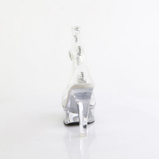 Product image of Fabulicious MARTINI-505 Clr/Clr 5 Inch Heel 1 3/4 Inch PF Wrap Around Ankle Strap Sandal