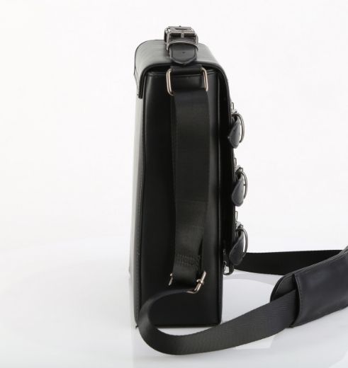 Product image of Demoniacult HB-660 Blk Vegan Leather Faux Leather Crossbody 20x26x8 cm Bag